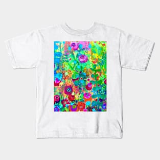 Colourful Country Garden Kids T-Shirt